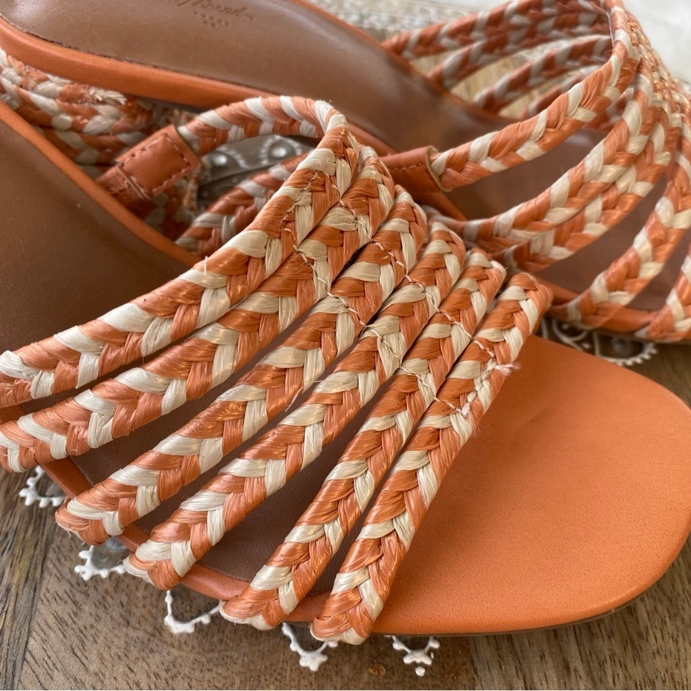 Universal Thread Tan Woven Mules - Picture 14 of 15
